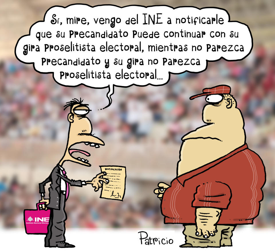 ADVERTENCIA: Esta caricatura No es electoral