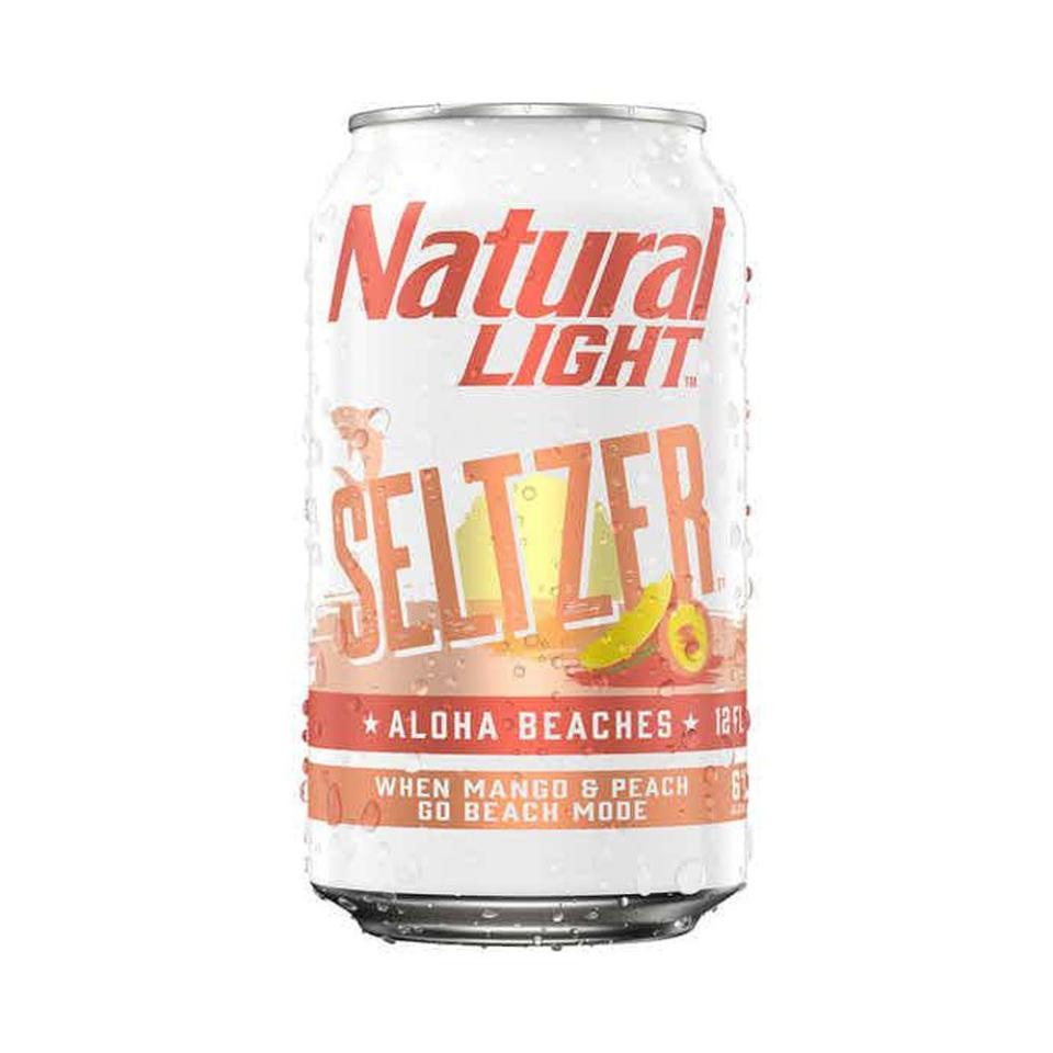 16) Natural Light Seltzer Aloha Beaches