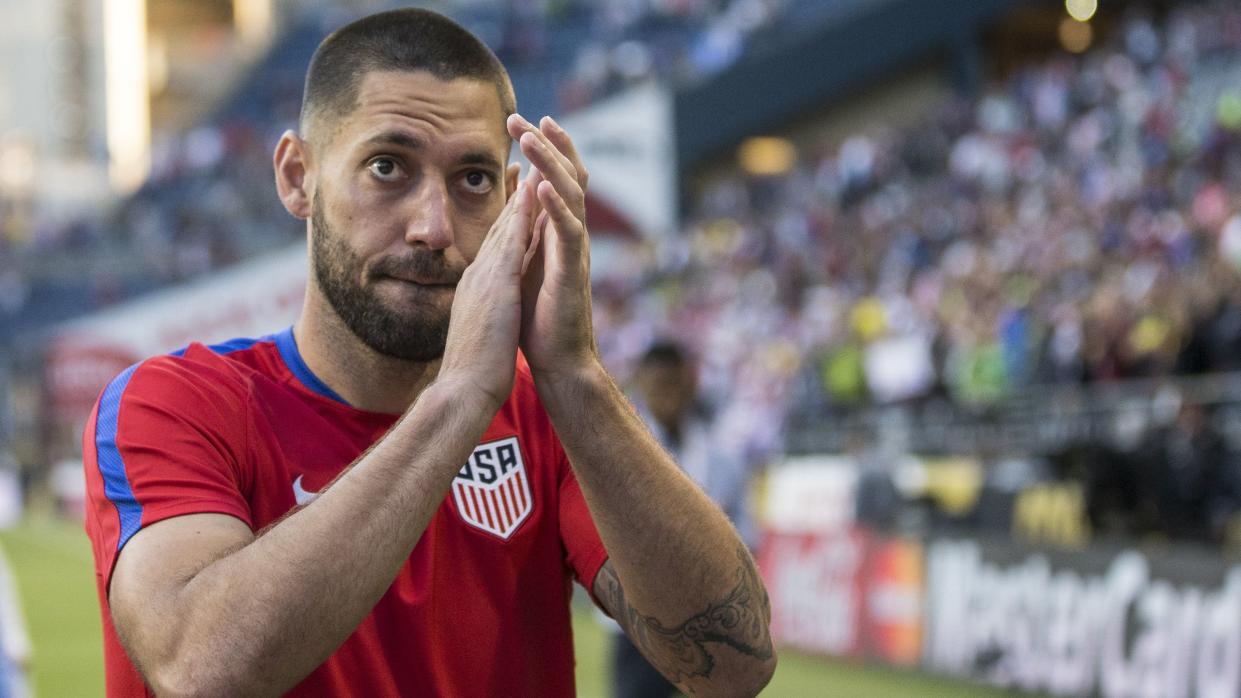 Clint Dempsey has announced his retirement from professional soccer at the age of 35. (Getty)