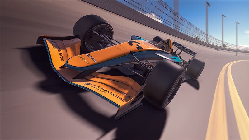2021 Logitech G McLaren G Challenge模擬賽車賽。（圖／Logitech提供）