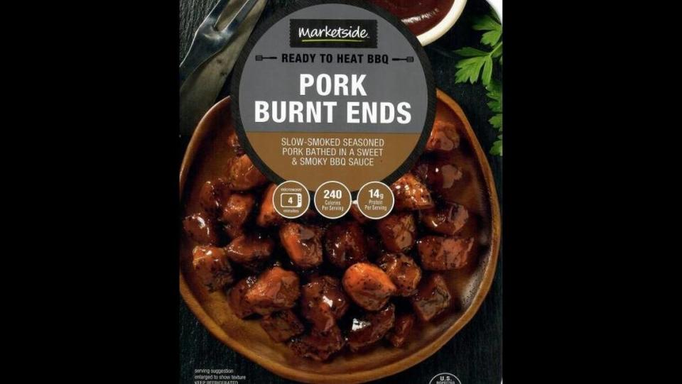 Walmart’s marketside Pork Burnt Ends USDA