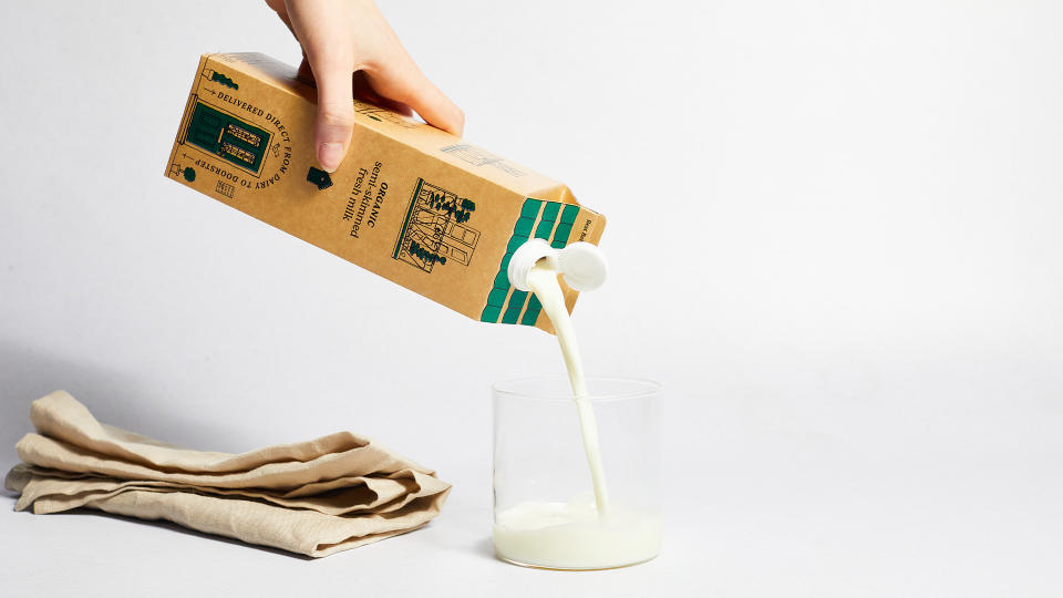 Milk & More packaging