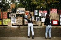 Protest against the death of George Floyd, in London