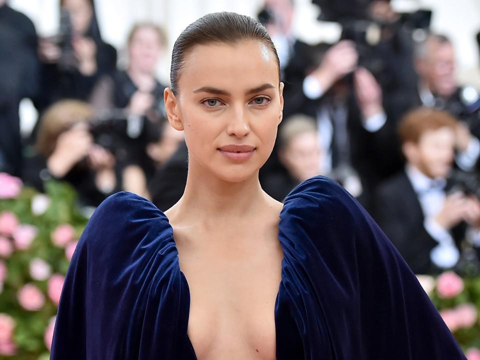 Irina Shayk attends The 2019 Met Gala Celebrating Camp: Notes on Fashion at Metropolitan Museum of Art on May 06, 2019 in New York City