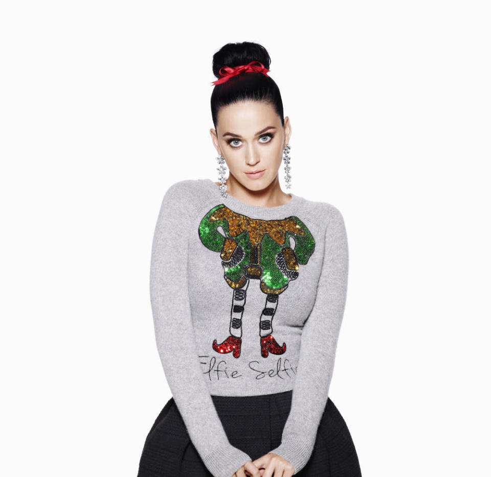 Katy Perry im Weihnachtsrausch