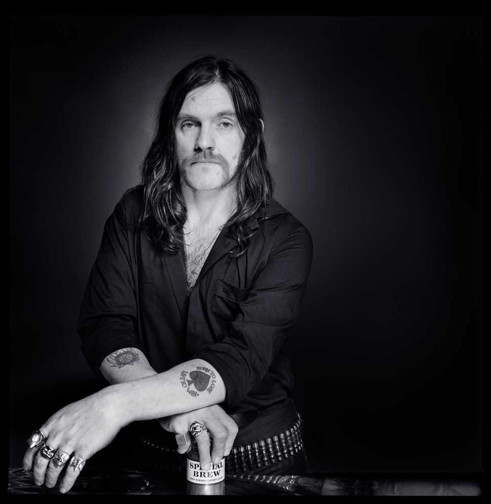 Lemmy in the early 80s - studio portrait