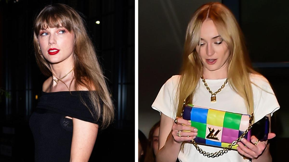 Sophie Turner Takes Louis Vuitton Boots to Dinner with Taylor Swift –  Footwear News