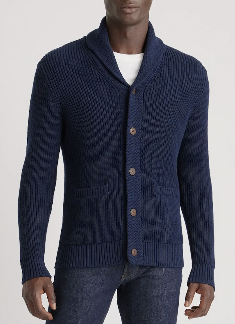 <p><a href="https://go.redirectingat.com?id=74968X1596630&url=https%3A%2F%2Fwww.quince.com%2Fmen%2F100-organic-cotton-shawl-collar-cardigan-sweater%3Fcolor%3Dnavy%26srsltid%3DAfmBOorp4VhT_cvk9NlvJKphleyY6PmtCSl0Zv3z2gx4BTcU4TV6NAAsoDI&sref=https%3A%2F%2Fwww.esquire.com%2Fstyle%2Fmens-fashion%2Fg12245584%2Fbest-cardigan-sweaters-men%2F" rel="nofollow noopener" target="_blank" data-ylk="slk:Shop Now;elm:context_link;itc:0;sec:content-canvas" class="link ">Shop Now</a></p><p>Shawl-Collar Cardigan Sweater</p><p>quince.com</p><p>$69.90</p>