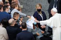 Pope Francis holds general audience at the Vatican