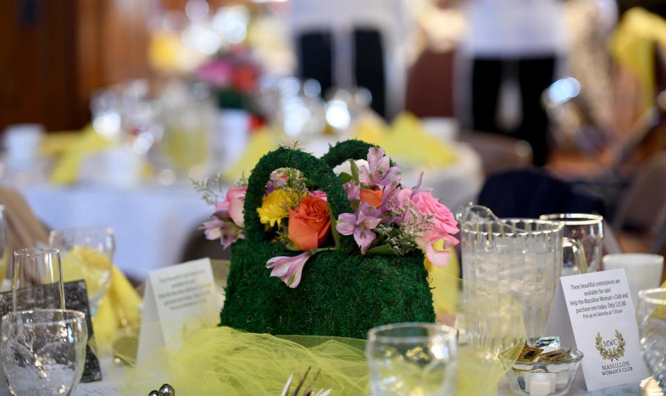 Massillon Woman's Club Daffodil Luncheon 2022 Floral Fantasy - The Language of Flowers.