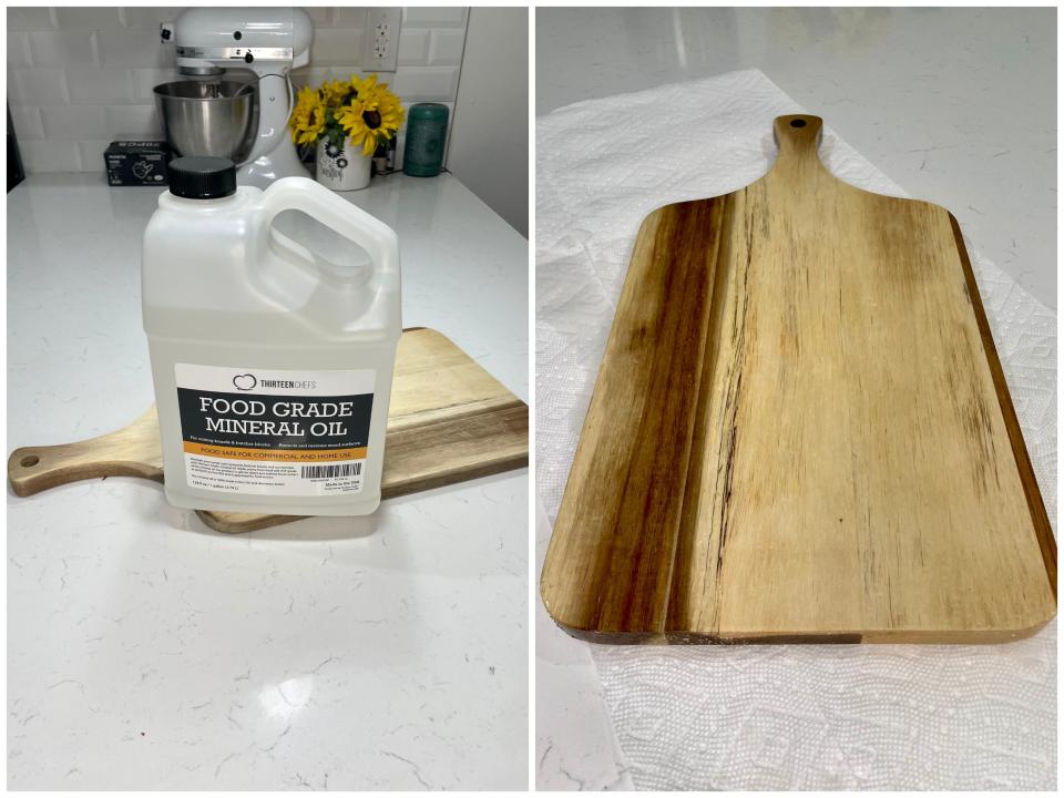 Wood Cutting Board Hack