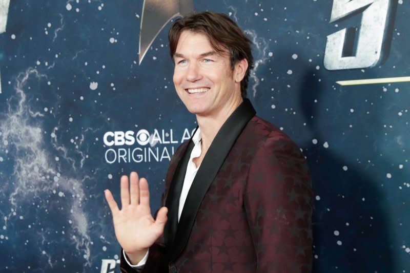 Jerry O'Connell arrives on the red carpet at the "Star Trek: Discovery" Season 2 premiere at the Conrad New York on January 17, 2019, in New York City. The actor turns 50 on February 17. File Photo by John Angelillo/UPI