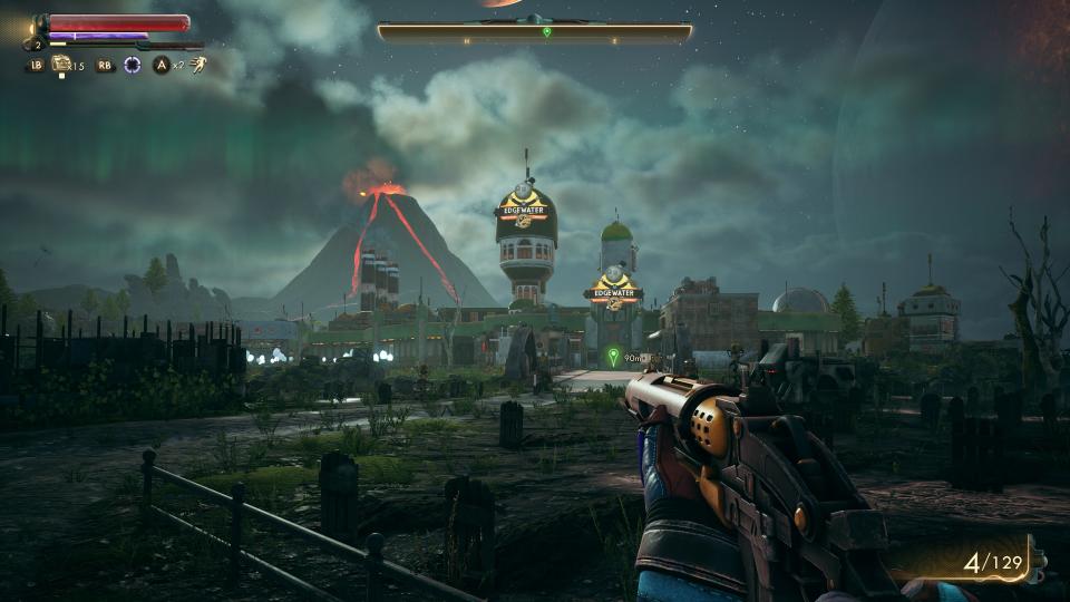 Screenshot of The Outer Worlds Spacer's Choice Edition.