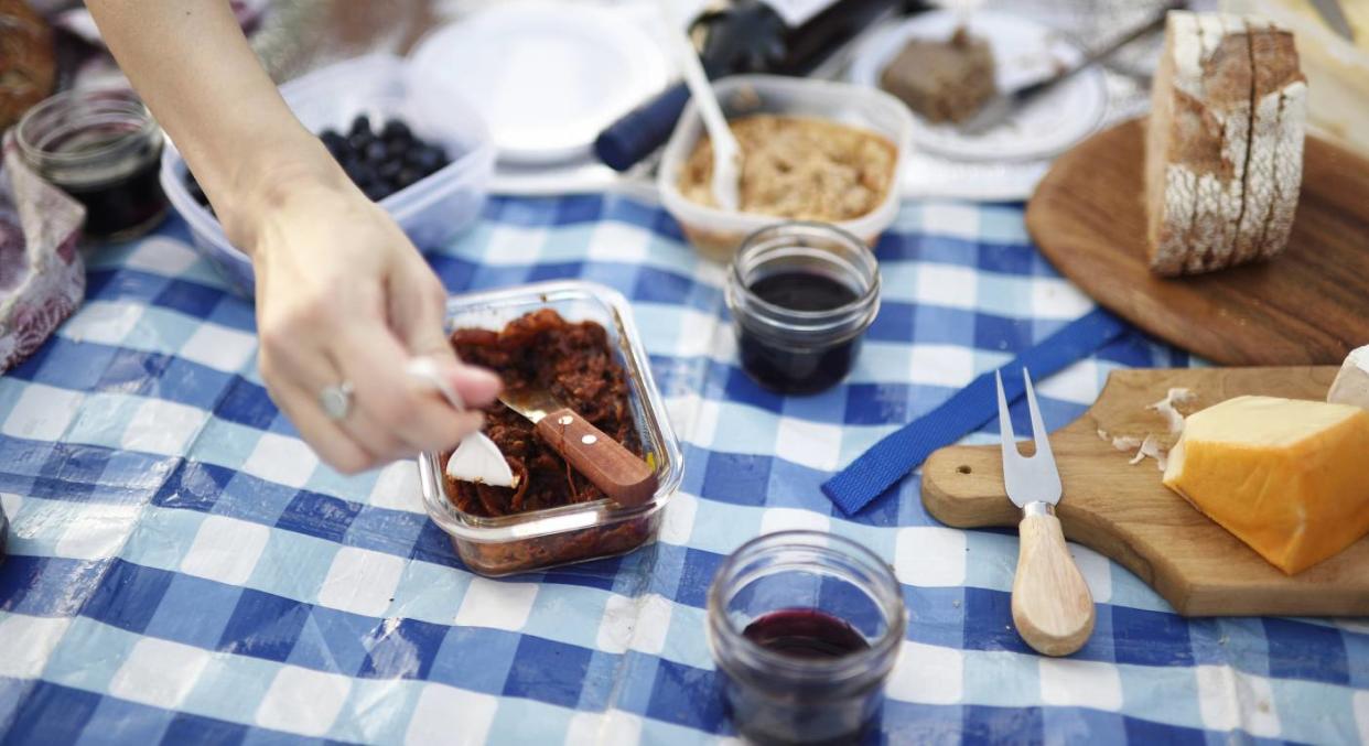 Picnic rugs see surge in sales as people head outside. (Getty Images) 