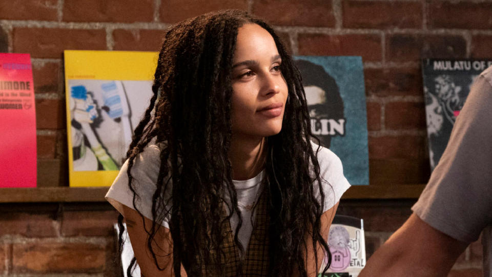 Zoe Kravitz in High Fidelity.