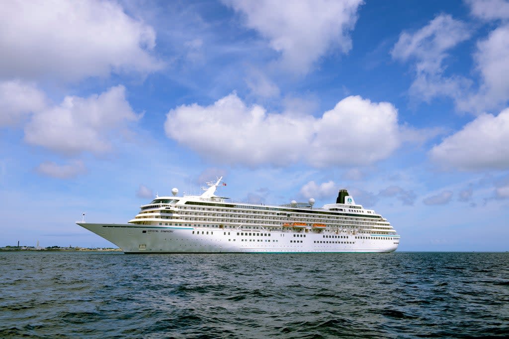 A US court issued an arrest warrant for the Crystal Symphony cruise ship over unpaid fuel bills  (Getty Images)