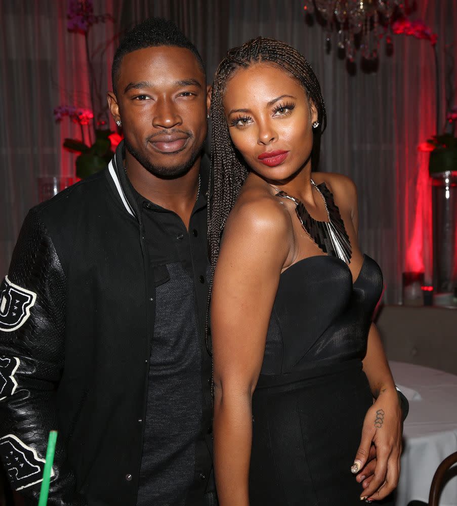 Kevin McCall and Eva Marcille | Johnny Nunez/WireImage