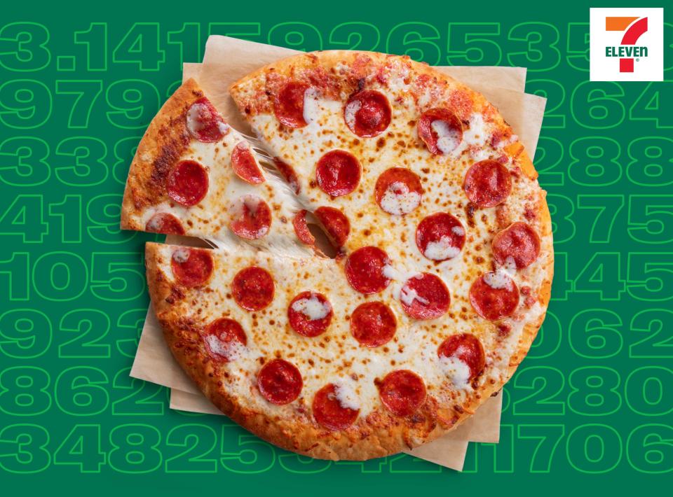 7-Eleven celebrates Pi Day annually.