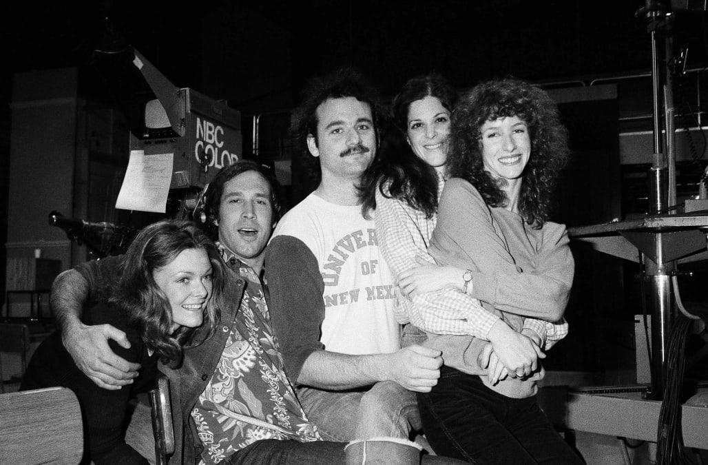 AP - Chevy Chase Reunited With SNL Cast 1978