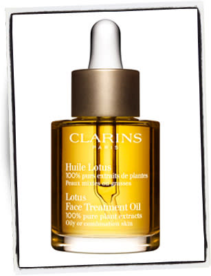 Lotus Face Treatment Oil de Clarins - Foto: clarinsusa.com