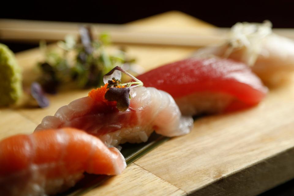 W-Tao Sushi offers sushi and sashimi options.