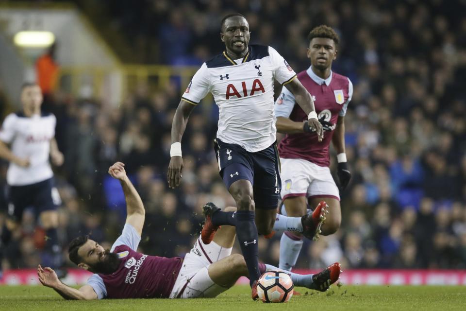 Moussa Sissoko in action