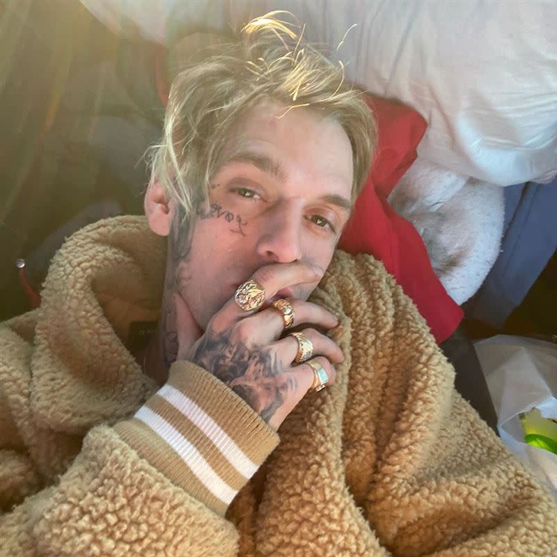 Singer Aaron Carter was found dead in his bathtub.  (Image / flip from IG)