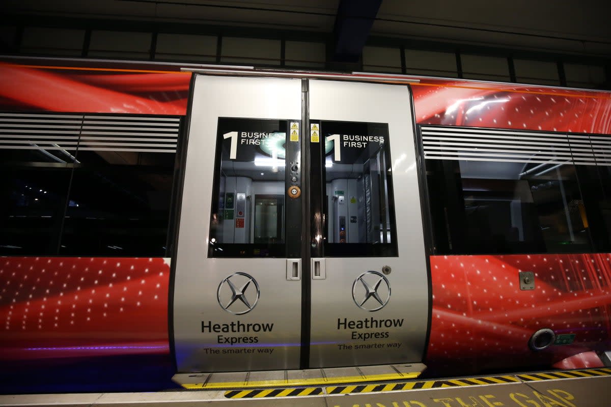 Train passengers on major routes, including to Heathrow Airport are being hit by disruption (PA Archive)