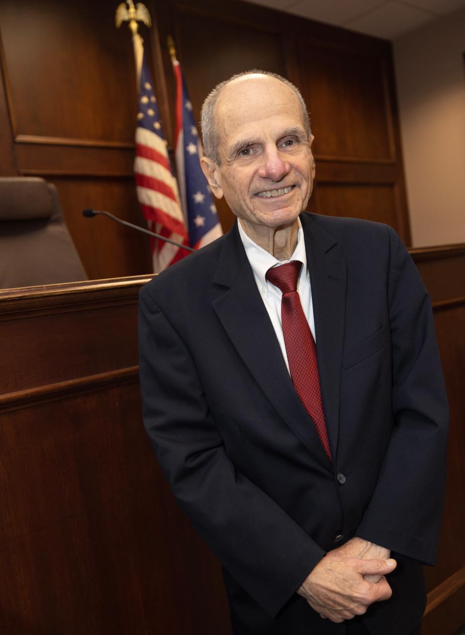 Judge John A. Poulos is retiring at the end of the year after 30 years on the bench in Canton Municipal Court.