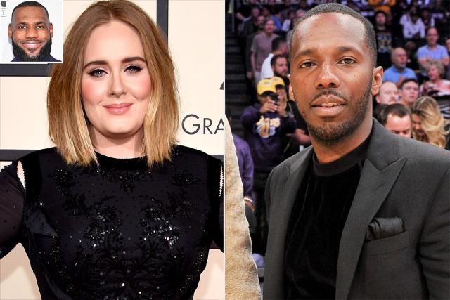 Adele and Rich Paul hold hands at Chargers vs. Chiefs game in VIP suite  alongside Jay-Z