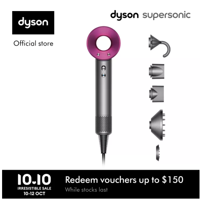 A product image of Dyson Supersonic Hair Dryer.