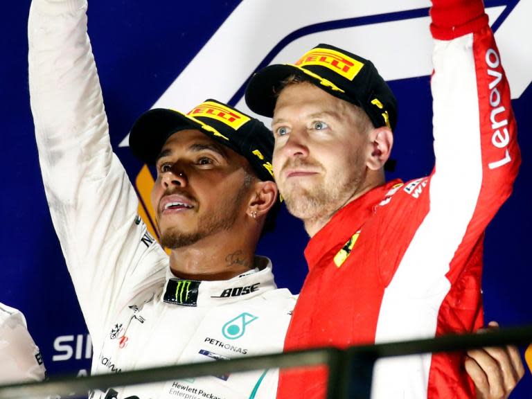 Japanese Grand Prix: Lewis Hamilton tells media to give more respect to title rival Sebastian Vettel