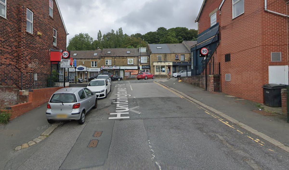 Emergency services were scrambled to Huntingtower Road in Sheffield (Google)