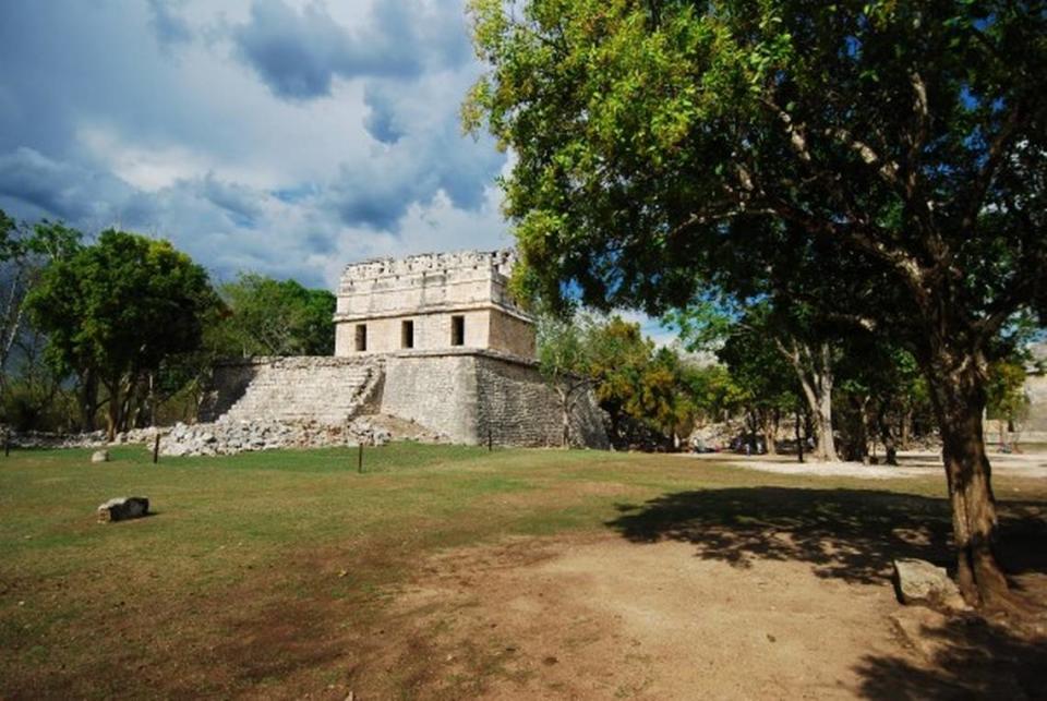 La Casa Colorada vista desde el exterior.