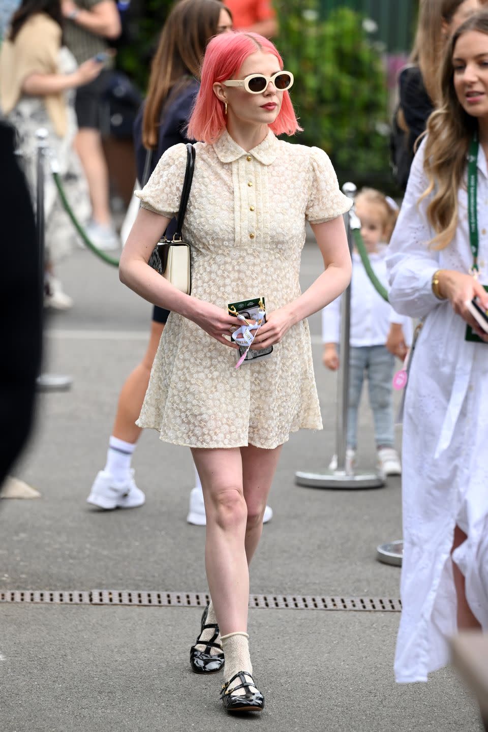 celebrity sightings at wimbledon 2024 day 1