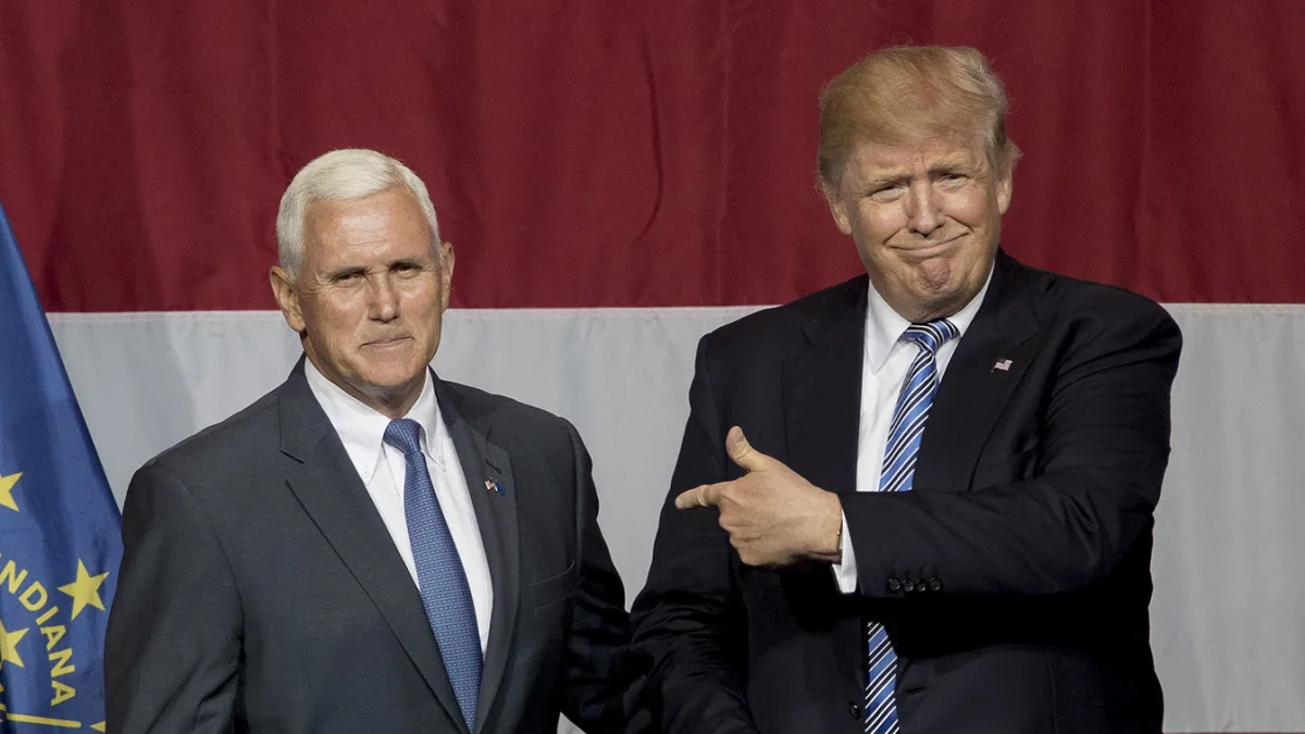 Trump signals he won't run with Pence in 2024