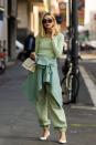 <p>This monochromatic look is perfectly executed.</p>