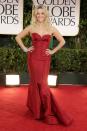 <p>In 2012, the actress had her second son, but you would never know it from this photo. Around this time, Witherspoon started to show up to every award show wearing a different bright color, something that has continued to make her stand out on the red carpet. In 2012, she looked gorgeous in a red gown at the 69th Annual Golden Globe Awards.<br></p>