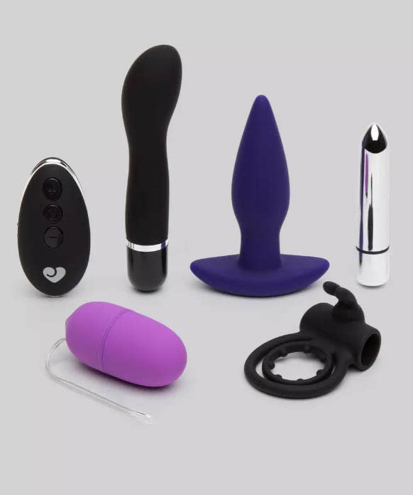 Lovehoney Hot Date Remote Control Couple's Sex Toy Kit (5 Piece), $129.95