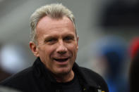 <p>No. 16: University of Notre Dame<br>Known UHNW alumni: 277<br>Combined wealth: $44 billion<br>Former grad and San Francisco 49ers quarterback Joe Montana is seen here.<br>(Photo by Thearon W. Henderson/Getty Images) </p>