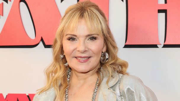 PHOTO: Kim Cattrall attends the 'About My Father' premiere, May 9, 2023 in New York City. (Dia Dipasupil/Getty Images)