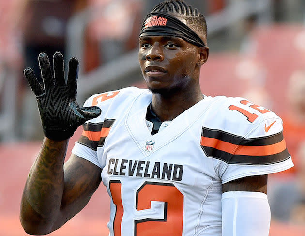 Josh Gordon partied like it was 2013 in his Preseason debut. (Getty)