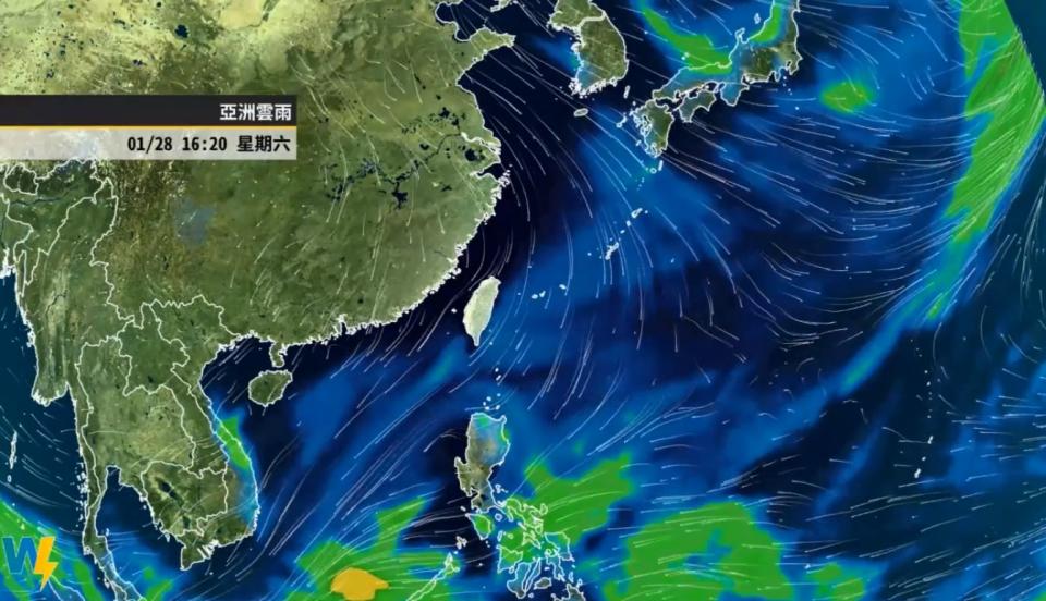 今日持續受到寒流影響，北部最低溫降至11度。   圖：取自天氣風險臉書