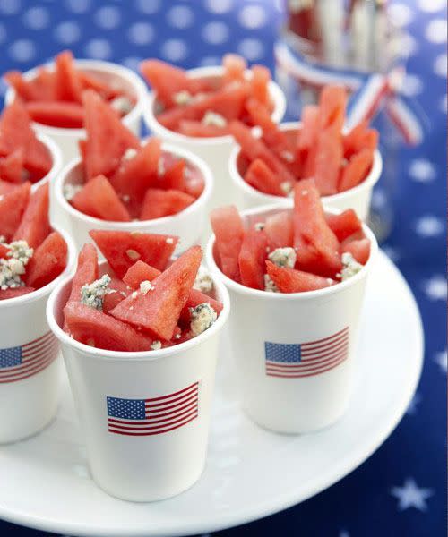 Watermelon and Blue Cheese Salad