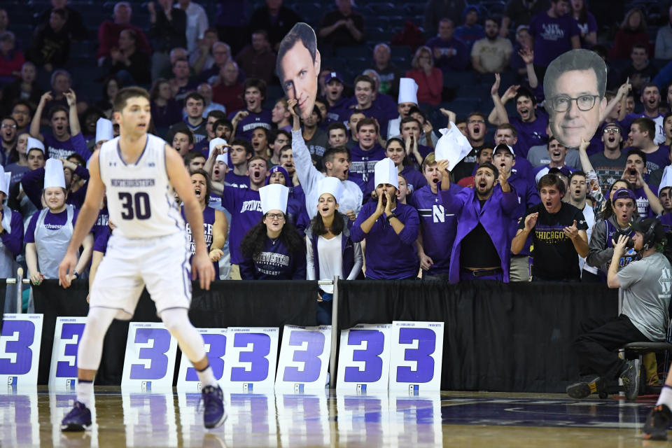 Northwestern warned its fans not to taunt Michigan State about the Larry Nassar scandal (Photo by Patrick Gorski/Icon Sportswire)