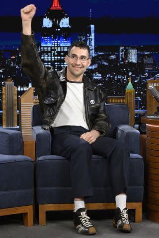 <p>Todd Owyoung/NBC via Getty</p> Jack Antonoff on 'The Tonight Show Starring Jimmy Fallon'