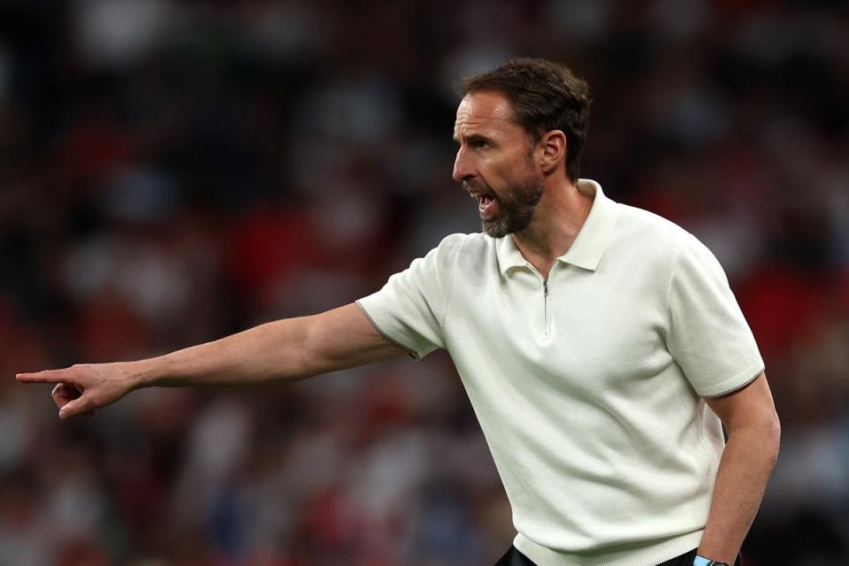 Do the Euros mark Gareth Southgate’s final roll of the dice with England? (The FA via Getty Images)