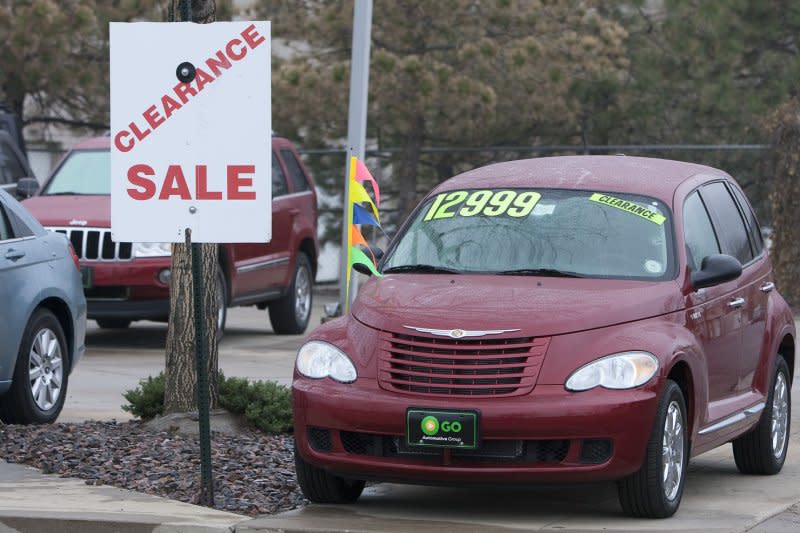 On May 15, 2009, two of the "Big 3" U.S. automakers, bankrupt Chrysler and almost-bankrupt General Motors, sent notices terminating relationships with nearly 2,000 car dealers. File Photo by Gary C. Caskey/UPI