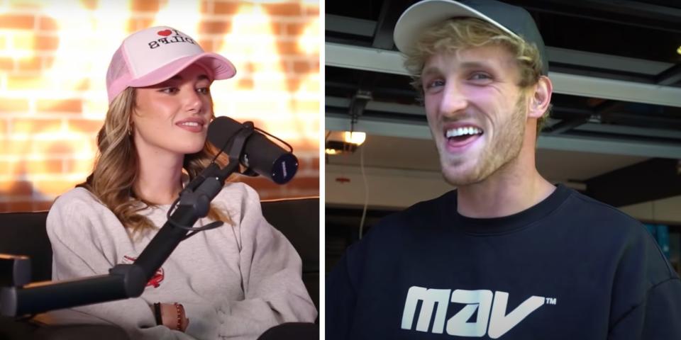 A picture of O'Brien and a picture of Paul. Both are wearing baseball caps.