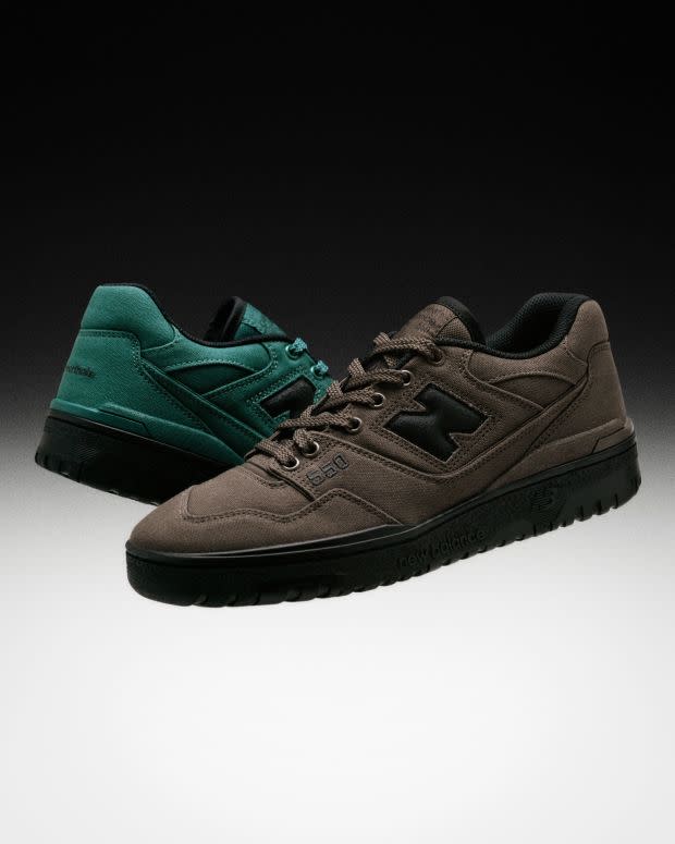 A detailed look at the New Balance 550.<p>New Balance</p>